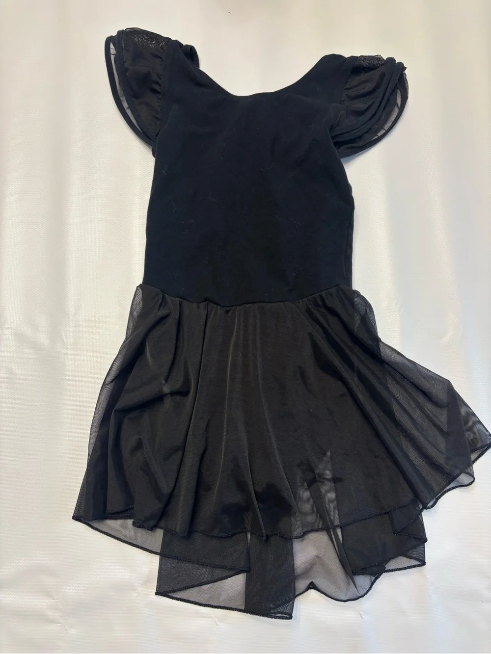 Black Kids Ballet Costume - Classic Tutu Dress
